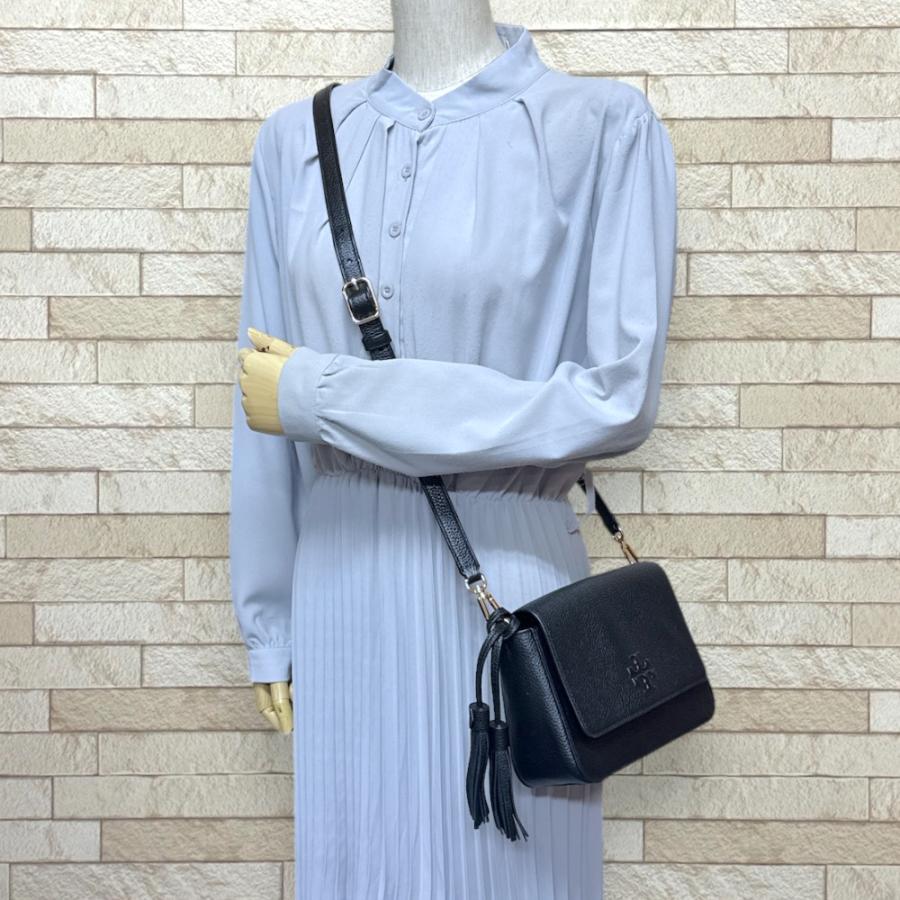 TORY BURCH（トリーバーチ） テア ウェブ フラップ ショルダーバッグ