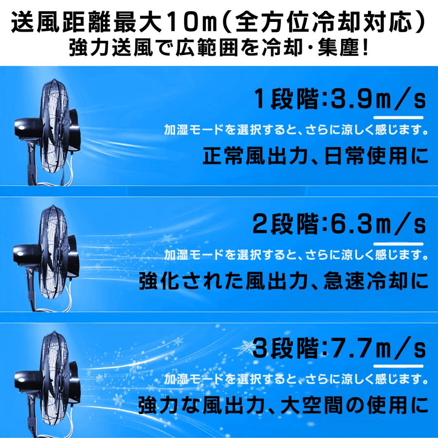 業務用大型ミストファン キャスター付き ミスト アウトドア イベント