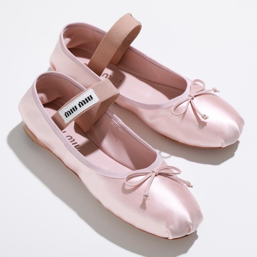 miu miu（ミュウミュウ） バレエシューズ 5F794D QU6 レディース