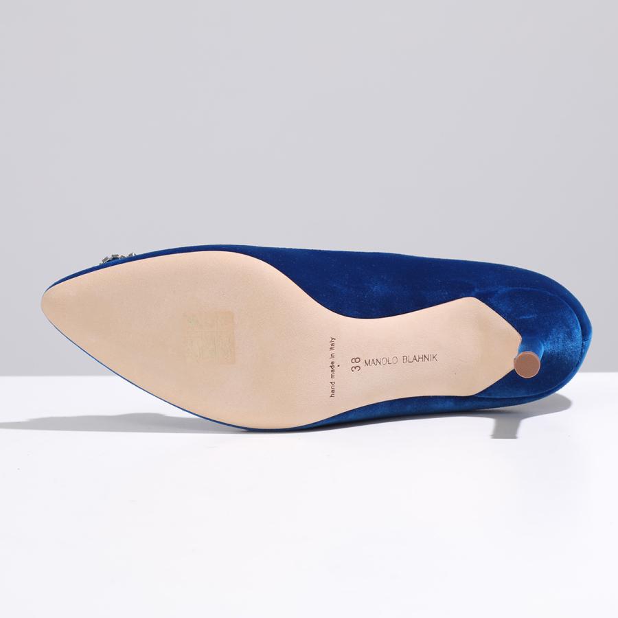 MANOLO BLAHNIK（マノロブラニク） パンプス HANGISI FMC VELVET 070