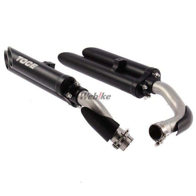 TOCE トゥース T-Slash スリップオンマフラー Finish type(Midpipe