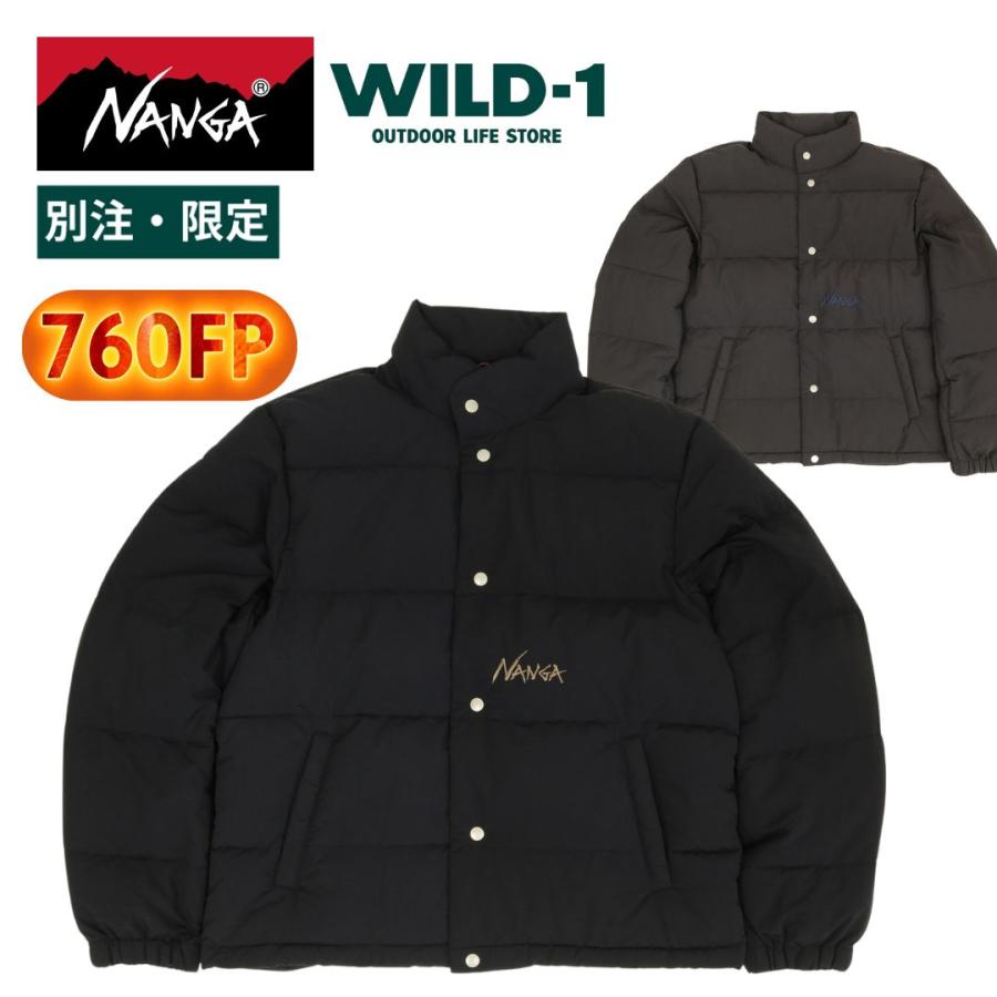NANGA（ナンガ） × WILD-1 別注 クラシックダウンジャケット 760FP