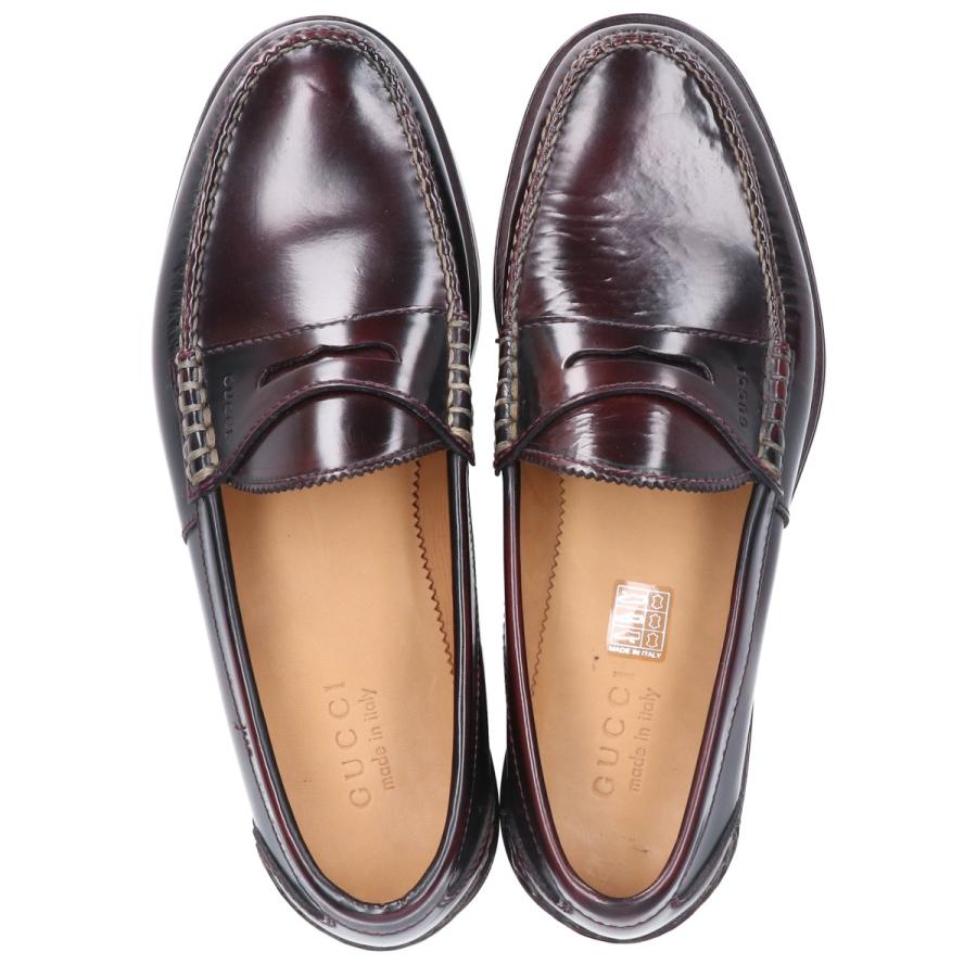 GUCCI（グッチ） 美品 368442 コインローファー シューズ 8 1/2
