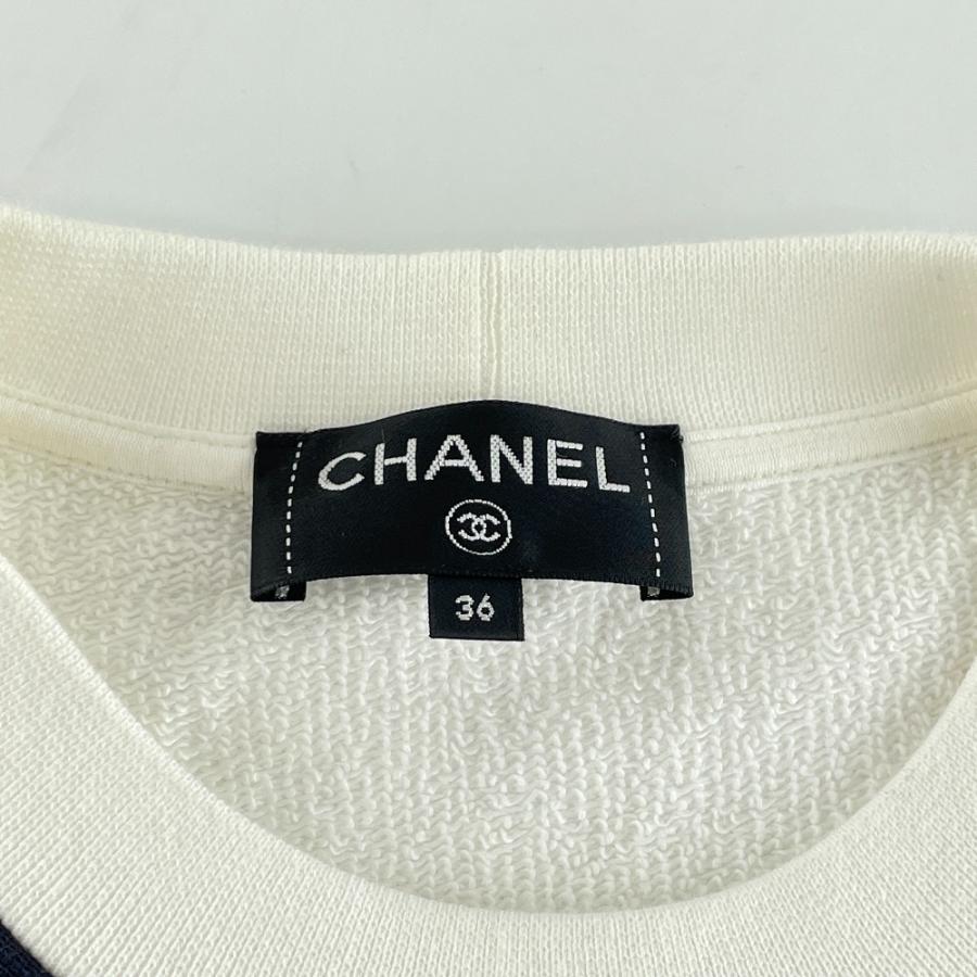 CHANEL（シャネル） 国内正規/ P58239K07676 ビッグロゴ クルーネック