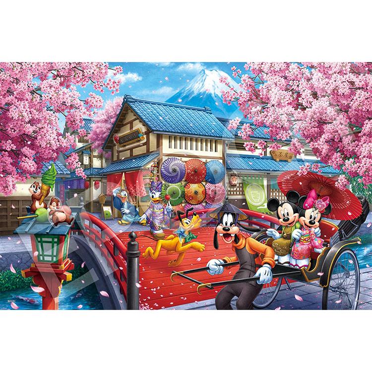 エポック社（EPOCH） ジグソーパズル Mickey&Friends -SAKURA Journey