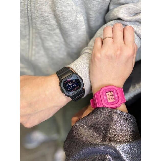 G-SHOCK ジーショック DW-5600PK-1JR ピンクリボン活動支援 スクエア