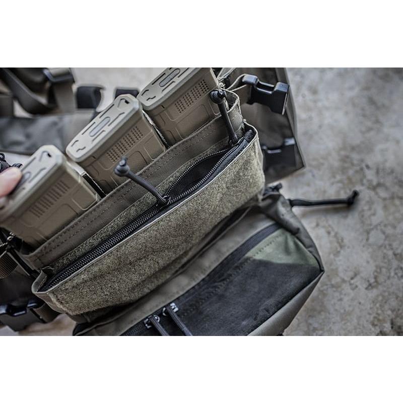 マイクロチェストリグ用ファスナー付きインサート BK・CB : MILITAC