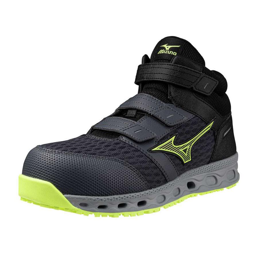 MIZUNO（ミズノ） 安全靴 オールマイティ VH 21 H 耐滑 3E 幅広 ワイド