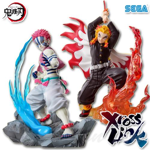 セガ（SEGA） 鬼滅の刃 XrossLink フィギュア 煉獄杏寿郎＆猗窩座 2体