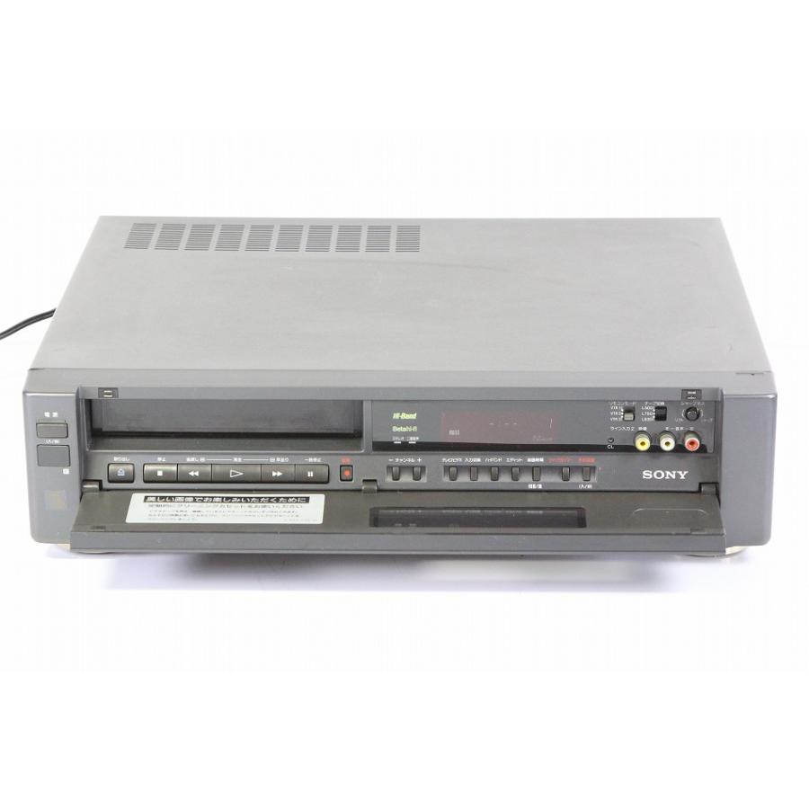 SONY SL-200D Hi-Band Betahi-fi ベータマックスビデオデッキ 【中古