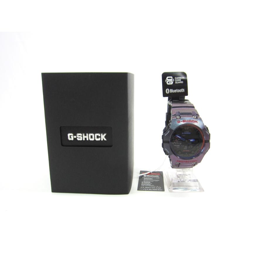 G-SHOCK CASIO カシオ GA-B001AH-6AJF パープル偏光 腕時計 ∠UA10476