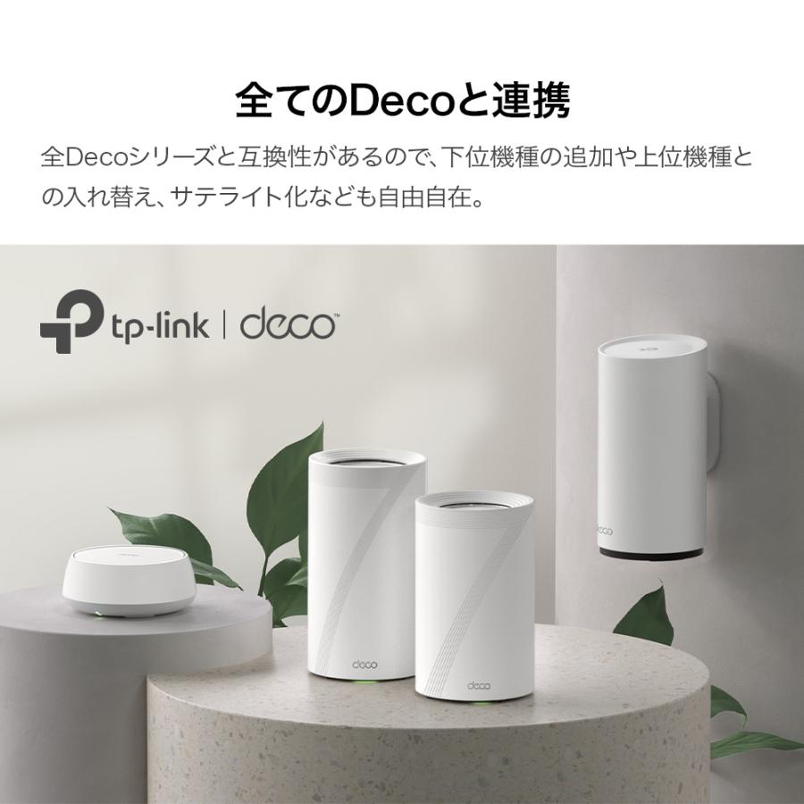 TP-Link 【2台】WiFi7 ルーター メッシュW-iFi 2882Mbps+688Mbps