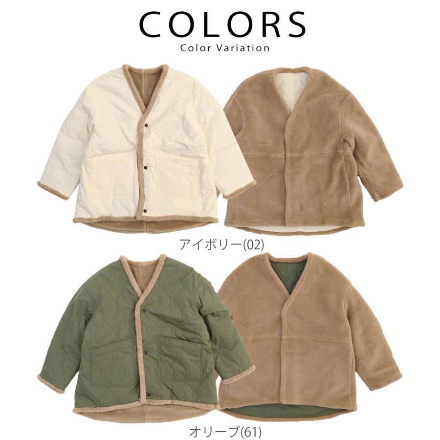 Johnbull（ジョンブル） ボアジャケット レディース リバーシブル 中綿