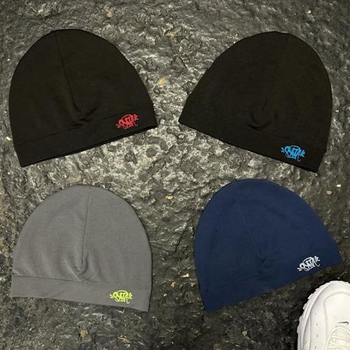 SYNA WORLD OG SKULL CAP 【BLACK x RED】 シナワールド スカル