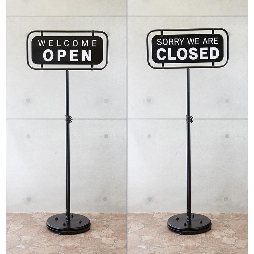 OPEN CLOSED 置き型 サイン 看板 お店 サインボード カフェ 店舗用