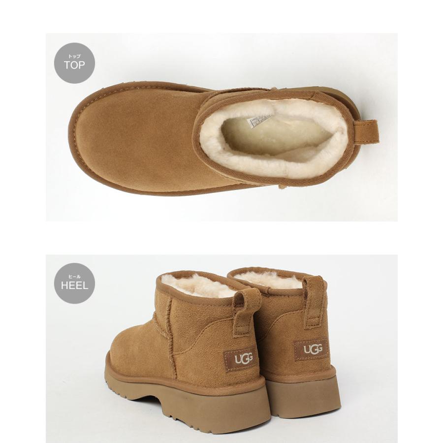 UGG（アグ） ブーツ レディース クラシックウルトラミニニューハイツ