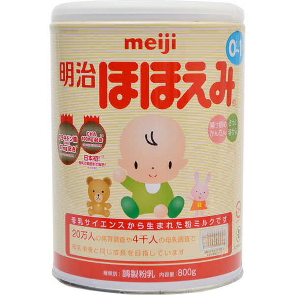 明治 ほほえみ 大缶 800g 4缶セット ほほえみ 粉ミルク（ベビー用