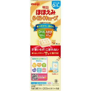 ほほえみ 明治ほほえみ らくらくキューブ 27g× 4袋入 (1個) : みんなの