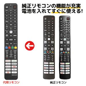 TCL テレビリモコン 純正品 RC843JJB1 スマートテレビ用 4Kリモコン