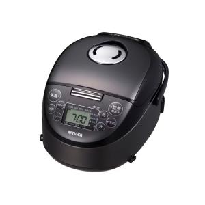 極め炊き NP-RU05-BZ ZOJIRUSHI ストレートブラック 圧力 IH 炊飯