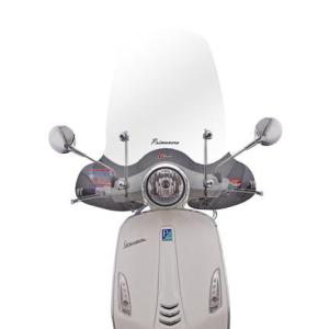 ベスパ Vespa LX ロングウィンドスクリーン【クリア】【CUPPINI