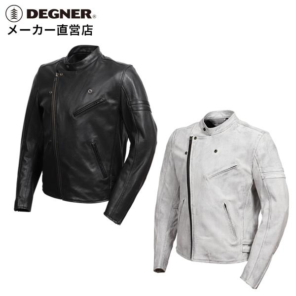 DEGNER（デグナー） メッシュレザージャケット レザー メンズ 23SJ-4