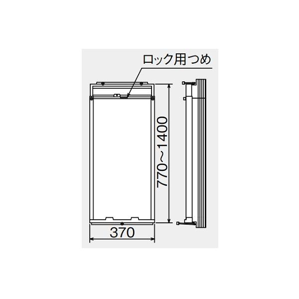 CORONA（コロナ） ルームエアコン 別売り品 WA-9 アルミ製標準取付枠