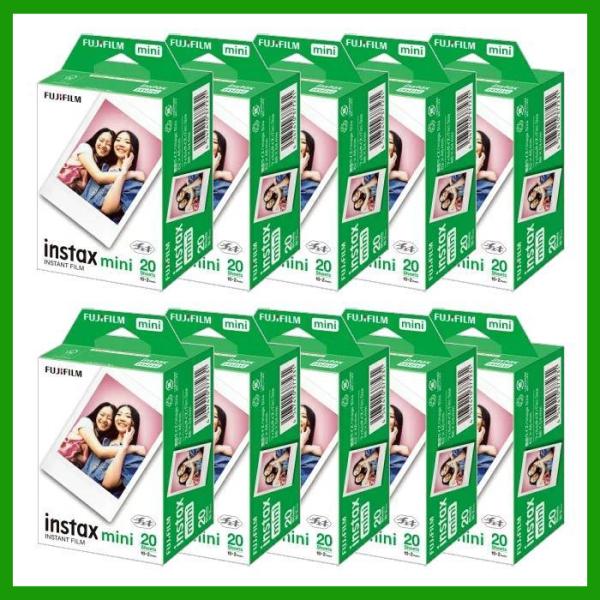 instax mini チェキ フィルム 200枚(20枚入×10個セット) INSTAX MINI
