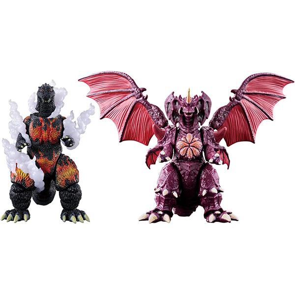 ゴジラアクションフィギュアバーニングゴジラVSデストロイア バトル