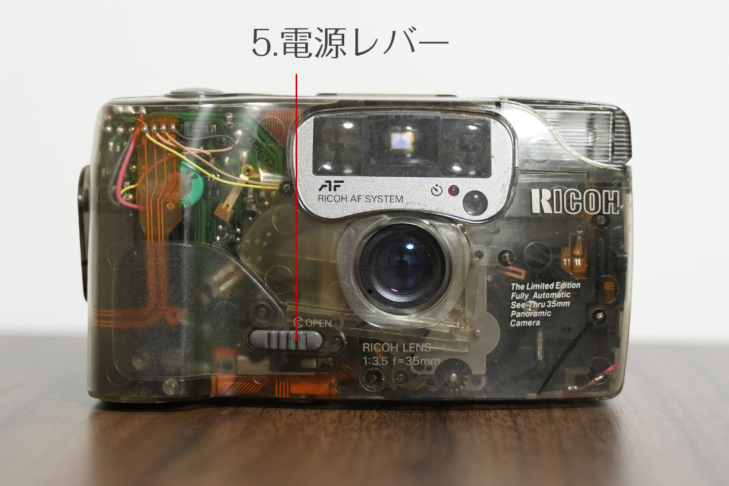 リコーFF-9D スケルトンカメラ 美品 リコーFF-9D スケルトンカメラ 美