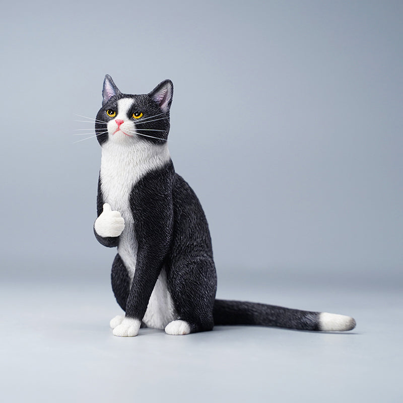 JXK112 猫の置物 樹脂製 猫の像 猫好きの方へのホーム