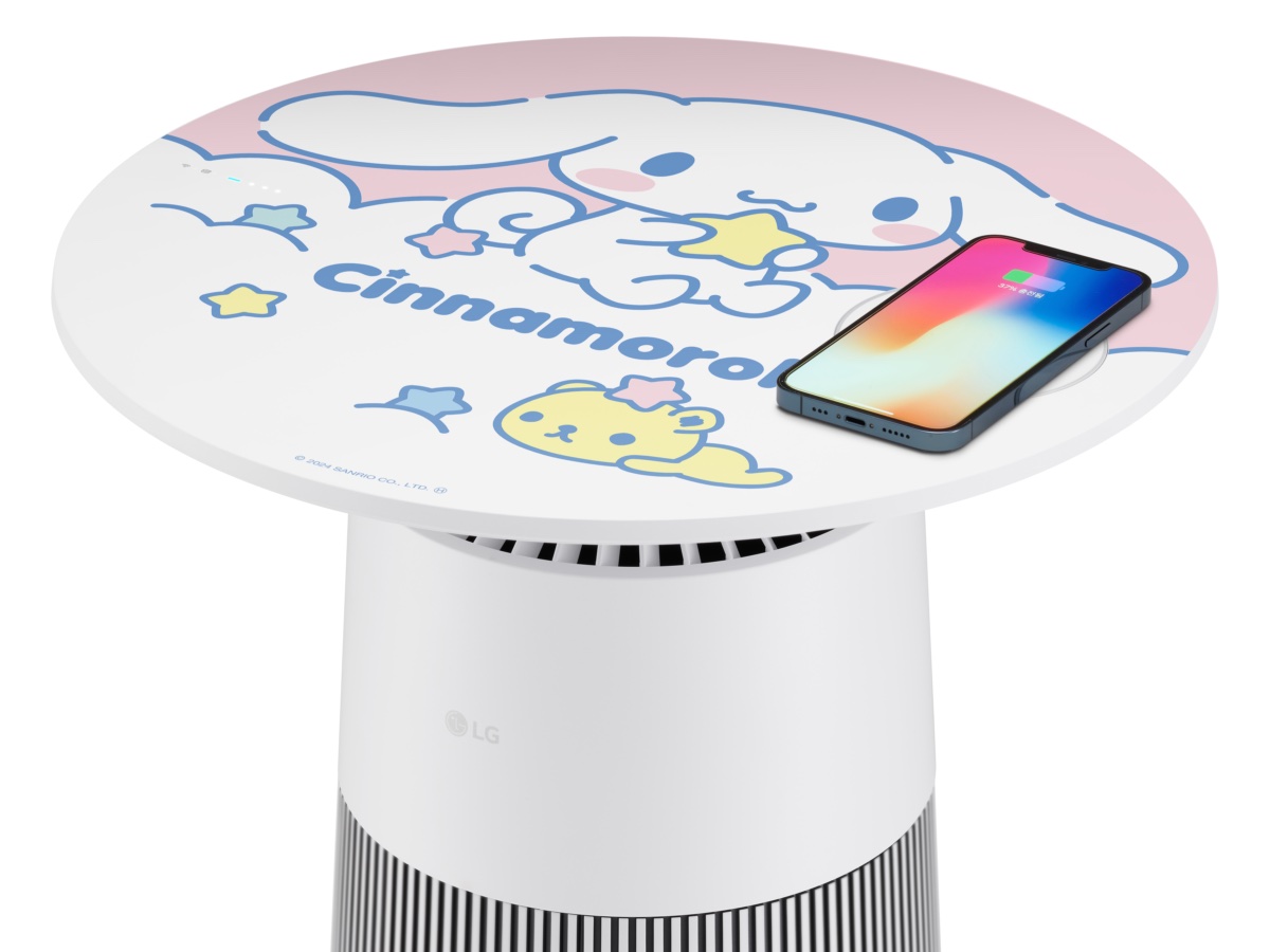 シナモロールがかわいいLGの空気清浄機 - 家電 Watch