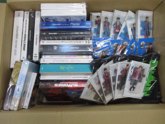 SnowManやSixTONESの初回版DVD・CDなどを買取 │ アイドルグッズ買取の