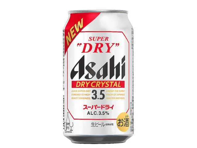 ASAHI Super Dry Dry Crystal 350 - konbiniDB