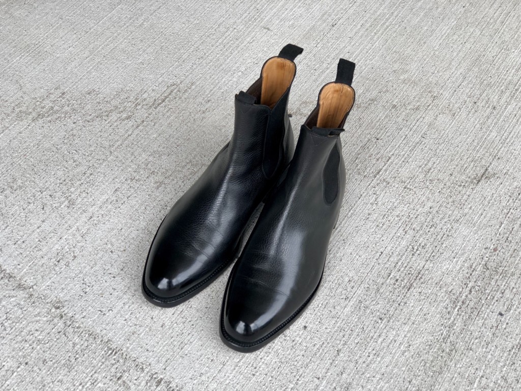 JMウエストン#705 サイドゴアブーツ（J.M.WESTON#705 CHELSEA BOOT）を
