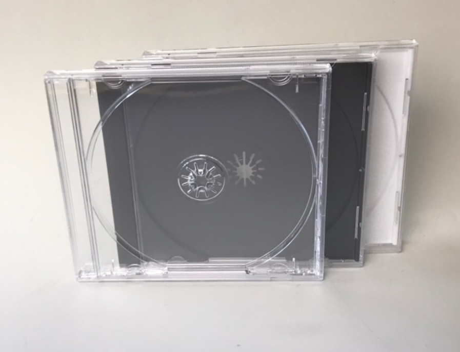 10.4mm厚み音楽CDアルバム用ケース、スタンダードなCDケース、歌詞
