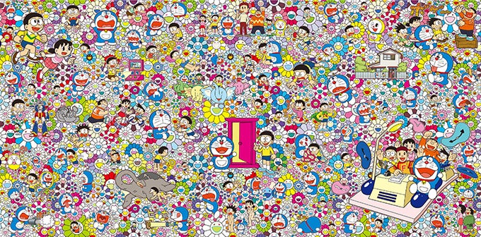 2017/11/1～2018/1/8】 アーティスト28組のドラえもんが百花繚乱