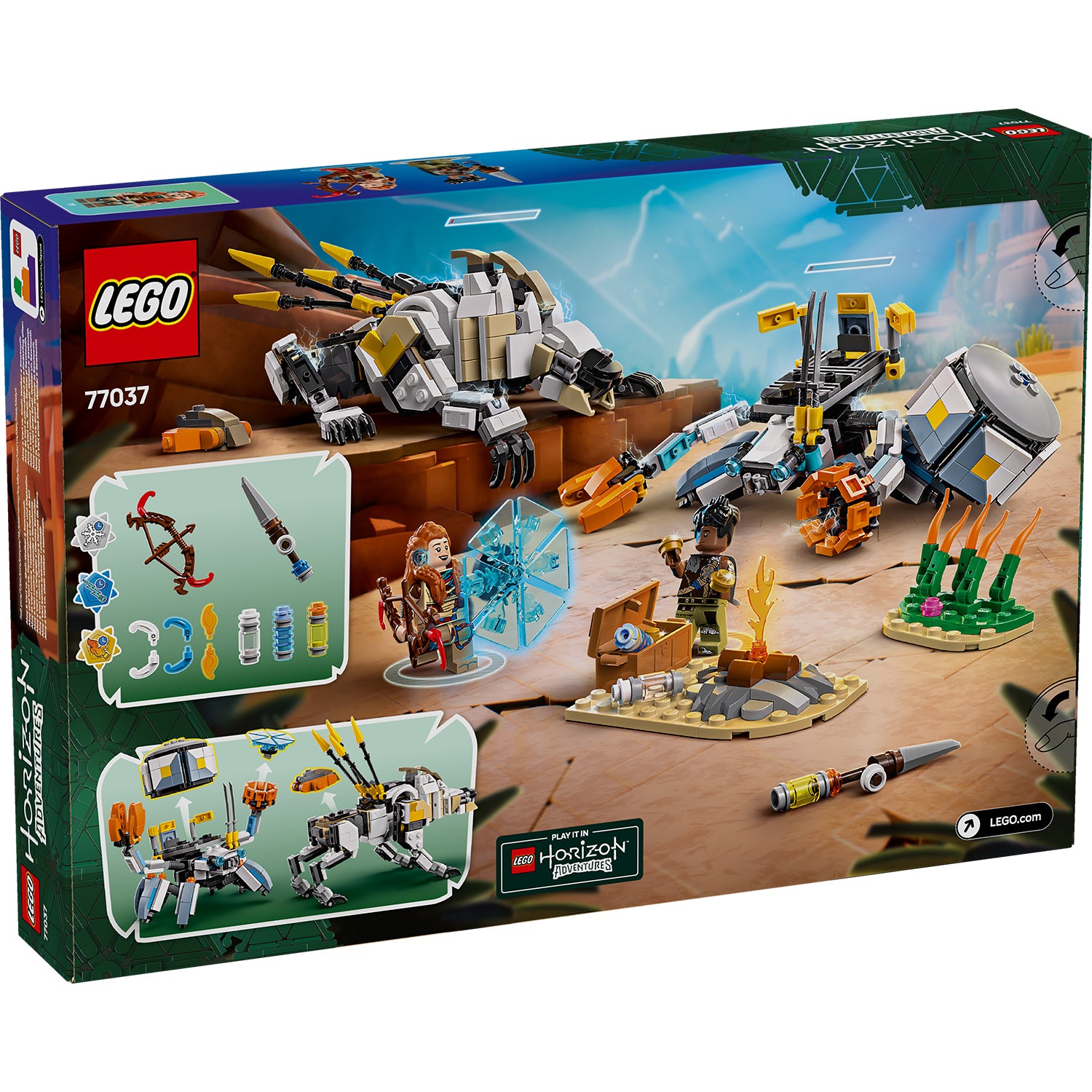 LEGO® Horizon Adventures™ Aloy & Varl vs. Shell-Walker & Sawtooth