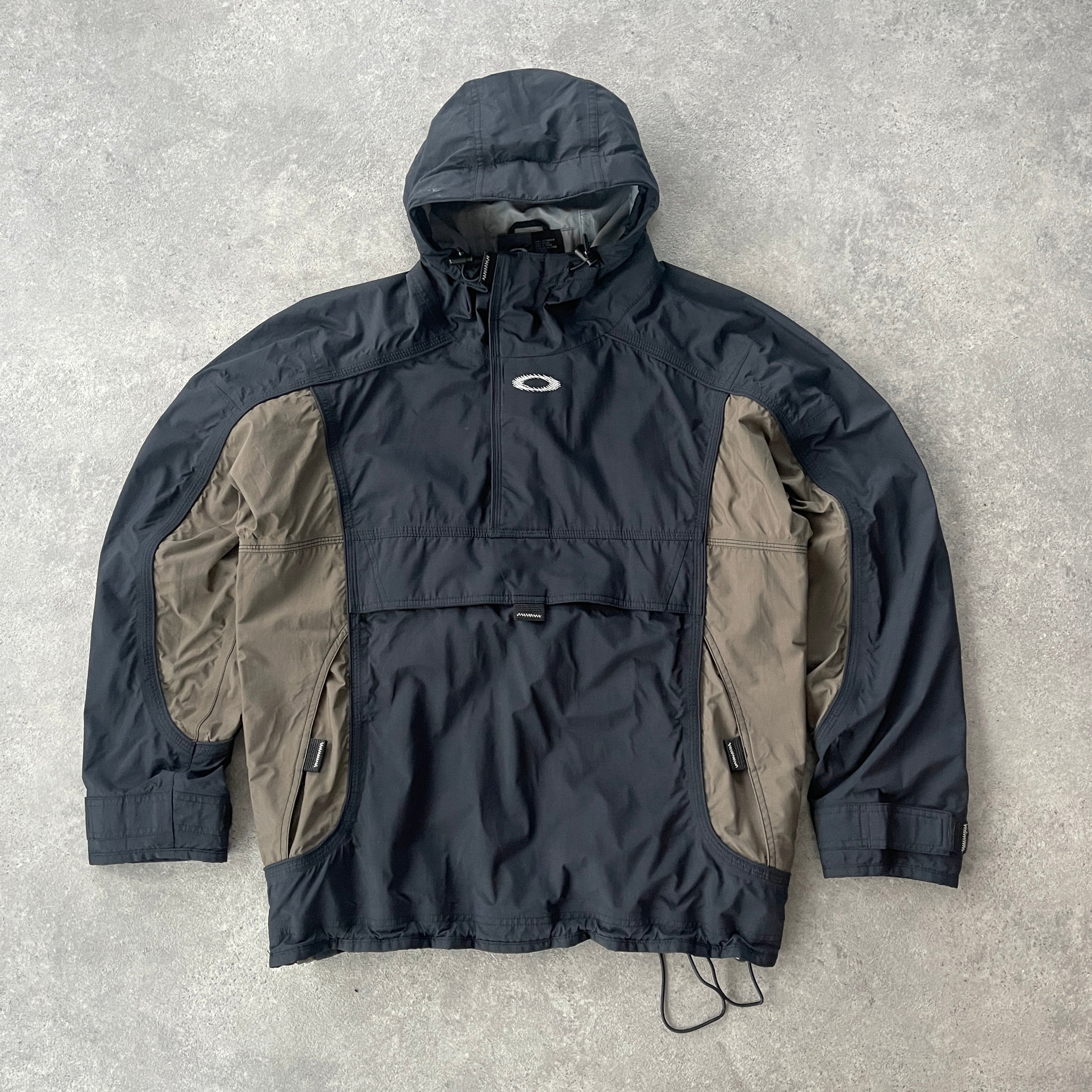 Oakley Software RARE 2000s technical 1/4 zip shell jacket (S