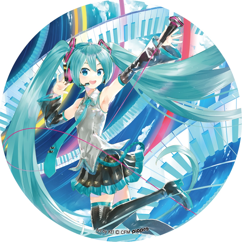 キャラパブ | すべての商品 | コースターパブミラー 初音ミク (Art by KEI)
