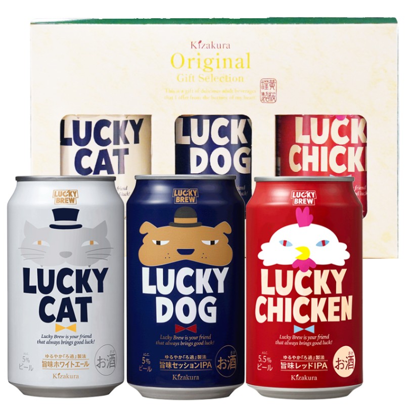 黄桜 ラッキーチキン 缶 350ml 【伏水蔵】 | クラフトビール,1本から