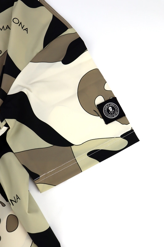 23AW】MARK&LONA マークアンドロナ Milo Camo Tee | MEN モックネック