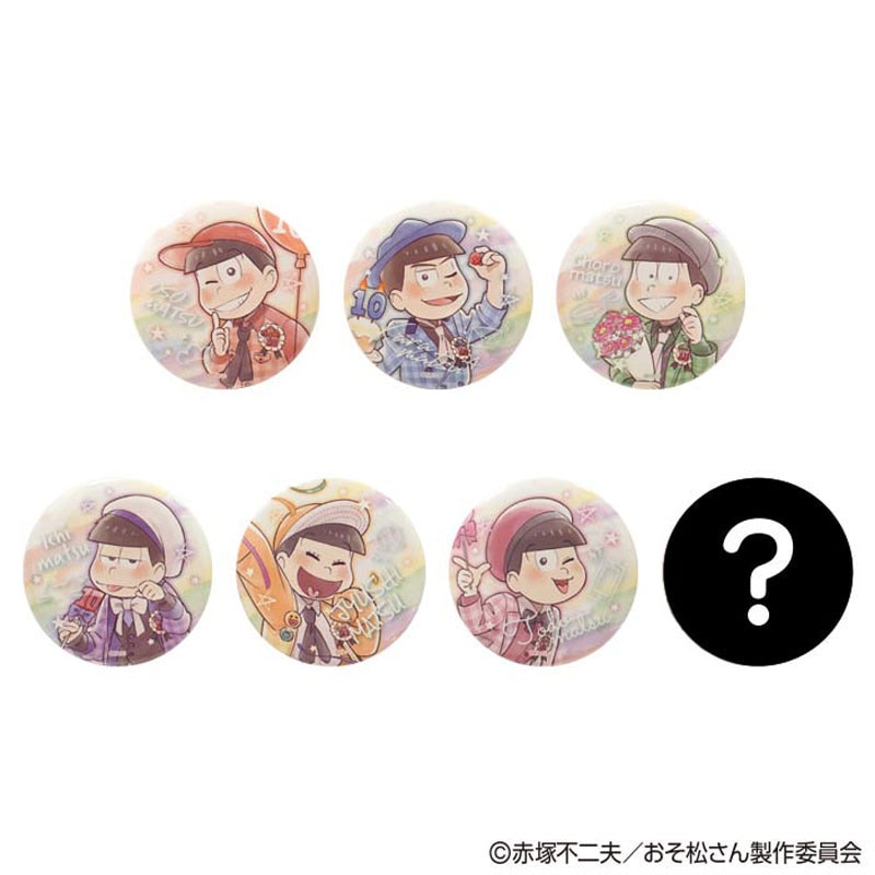 数量限定】おそ松さん 大きめ缶バッジ【公式】≪1個からお届け≫Can
