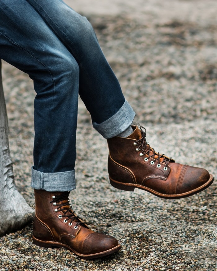 レッドウィング アイアンレンジ REDWING IRON RANGE 8111 アンバー