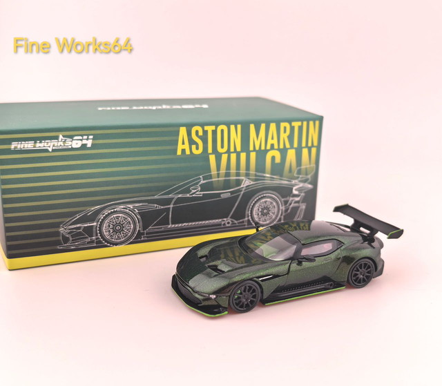 新品 Fine Works 1/64 アストンマーティン ヴァルカン Aston Martin