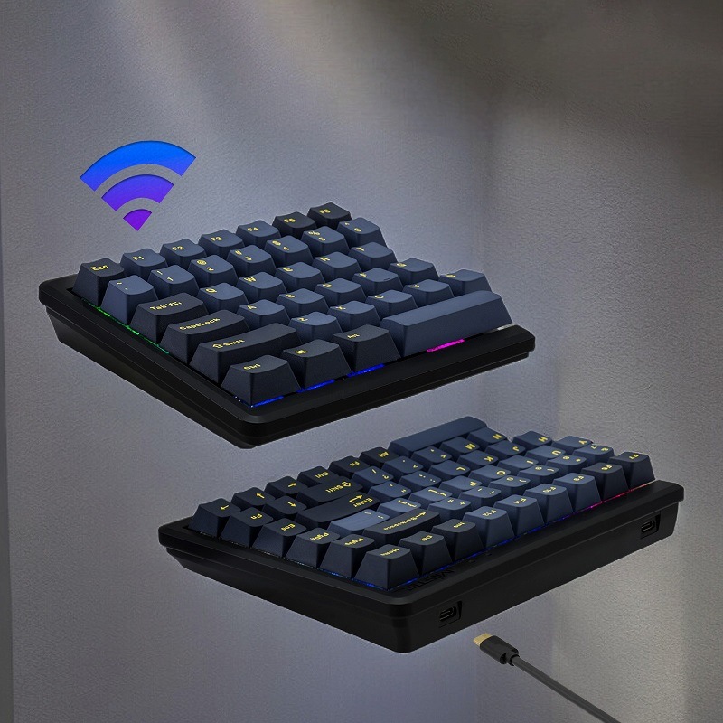 Mistel Barocco MD770 RGB BT 無線 キーボード 英語 US 配列 茶軸 青軸