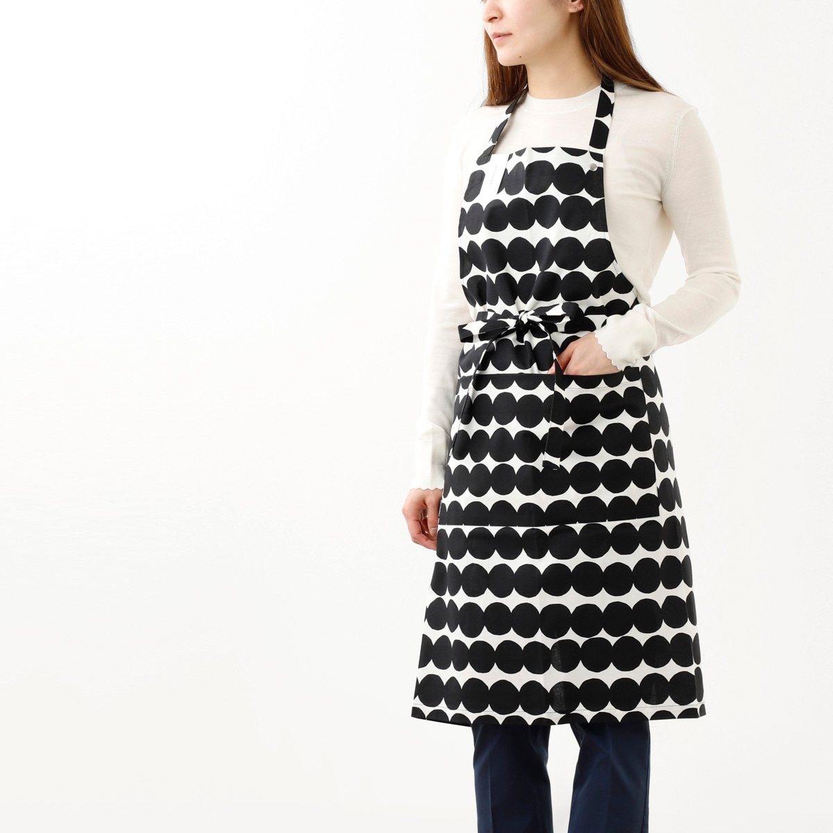 ネコポス対応(2点まで)』marimekko マリメッコ エプロン/RASYMATTO