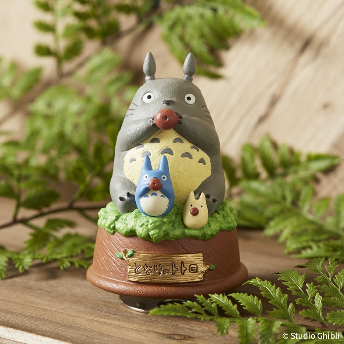 となりのトトロ 磁器オルゴール トトロ ホーホー|【ぬいぐるみの