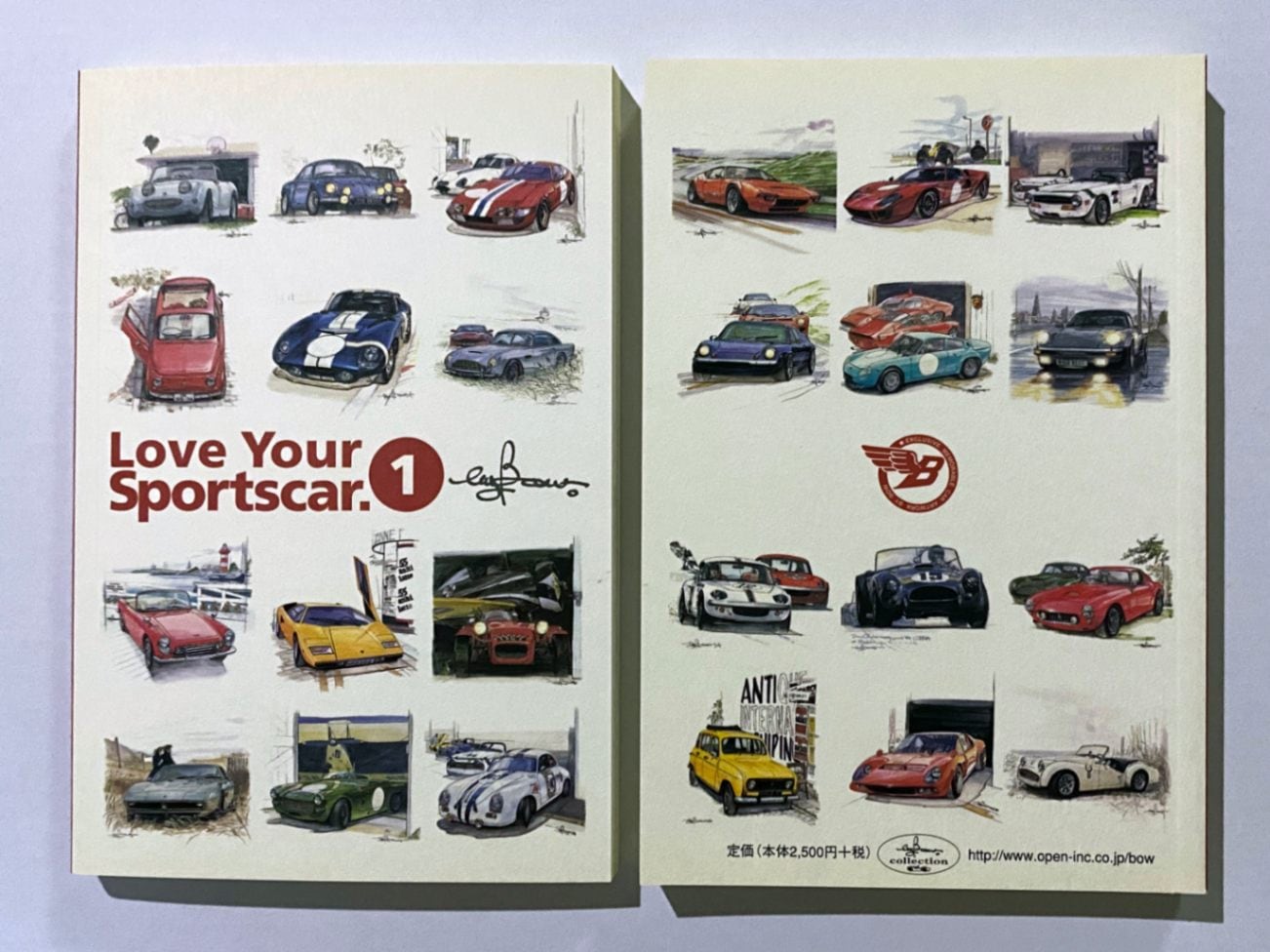 Bow。ポストカードブック「Love Your Sportscar. 1」 | by Bow