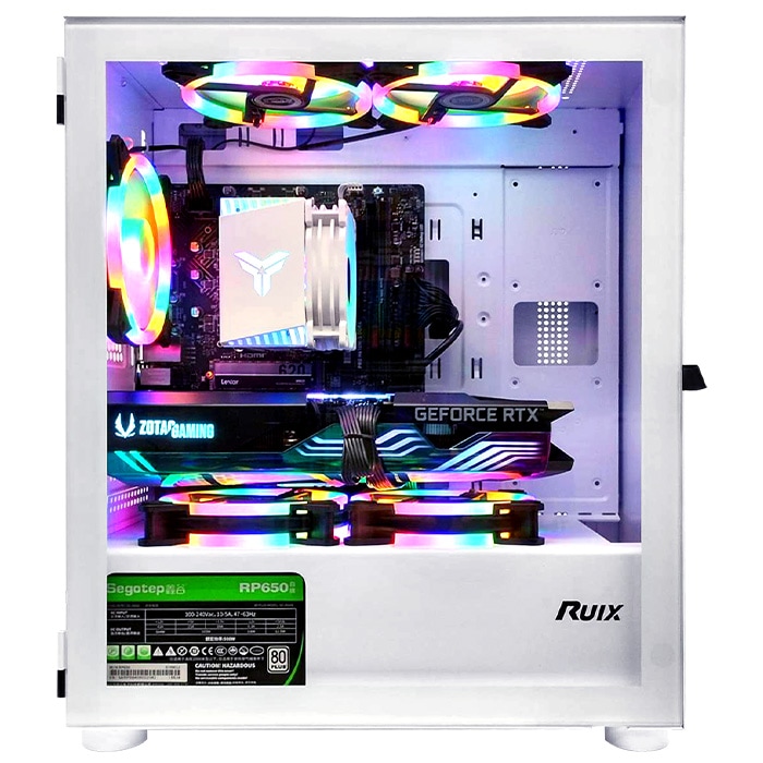 ゲーミングPC デスクトップパソコン ホワイト プレーン GeForce